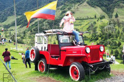 Vale de Cocora i Jeep Willys, Kolumbia