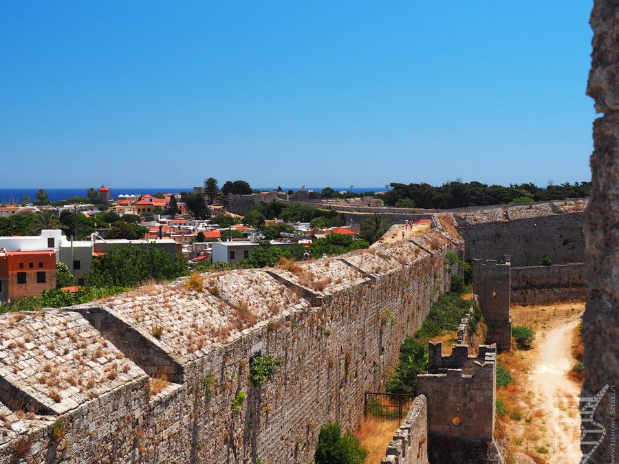 Mury miejskie miasta Rodos