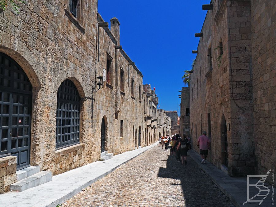 Ulica Rycerska, Rodos, Grecja