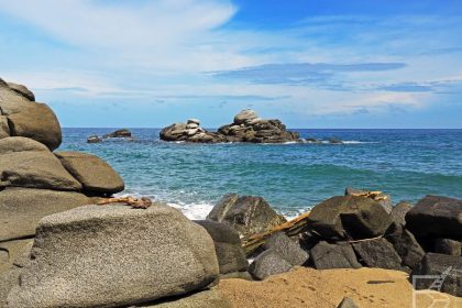 Plaża w Parku Tayrona