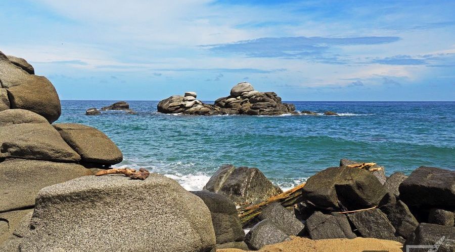 Plaża w Parku Tayrona