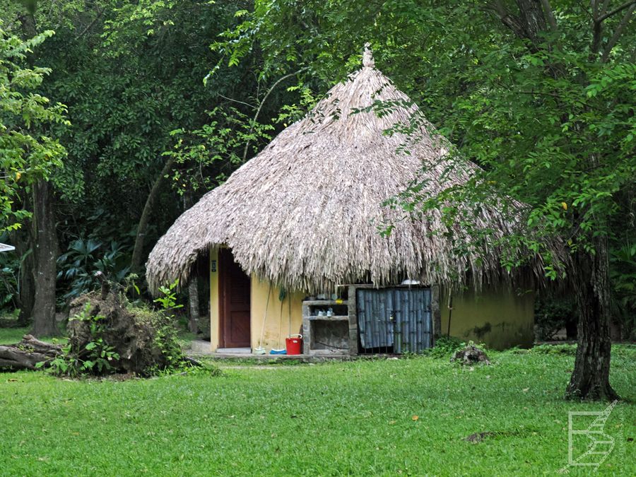 Domek dla turystów inspirowany tradycyjną indiańską zabudową