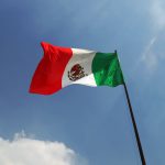Flaga Meksyku (Miasto Meksyk)