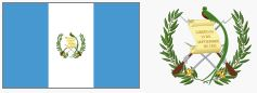 Flaga i godło Gwatemali za Wikipedia.org