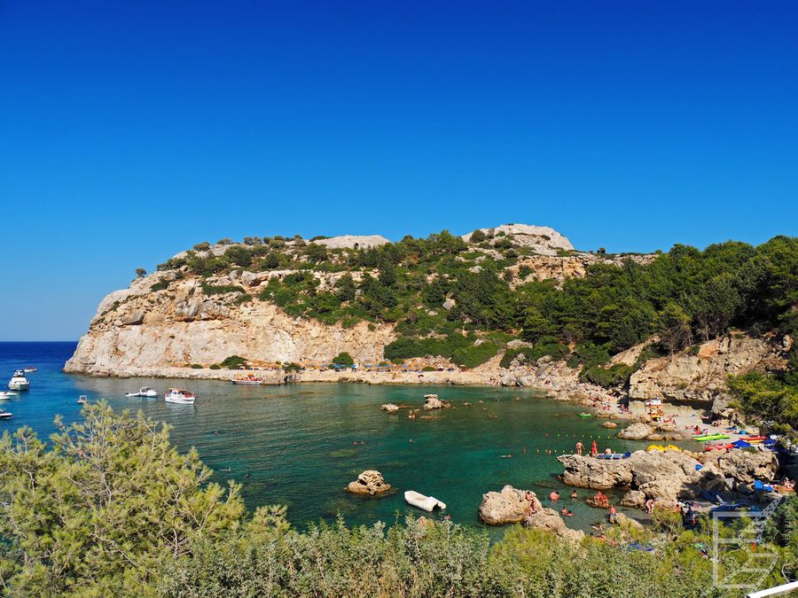Zatoka Anthony'ego Quinna na wyspie Rodos