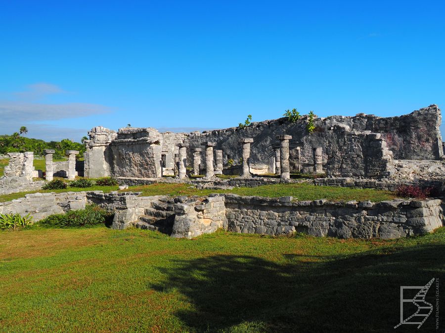 Tulum jest jednym z najczęściej odwiedzanych zabytków w Meksyku