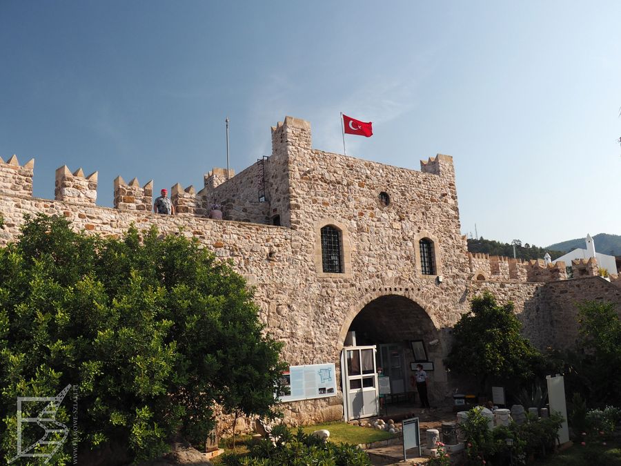 Zamek w dużej mierze pochodzi już z czasów osmańskich