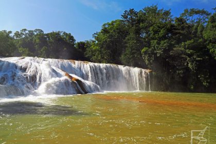 Wodospad Agua Azul, stan Chiapas, Meksyk