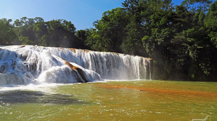 Wodospad Agua Azul, stan Chiapas, Meksyk