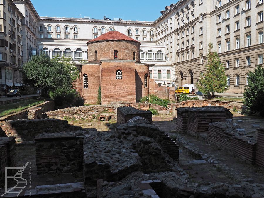 Cerkiew św. Jerzego (Rotunda), to jedna z najbardziej charakterystycznych budowli Sofii