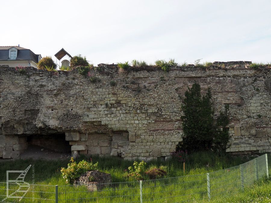 Fragment muru z czasów rzymskich