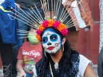 Dia de los Muertos, parada w mieście Oaxaca