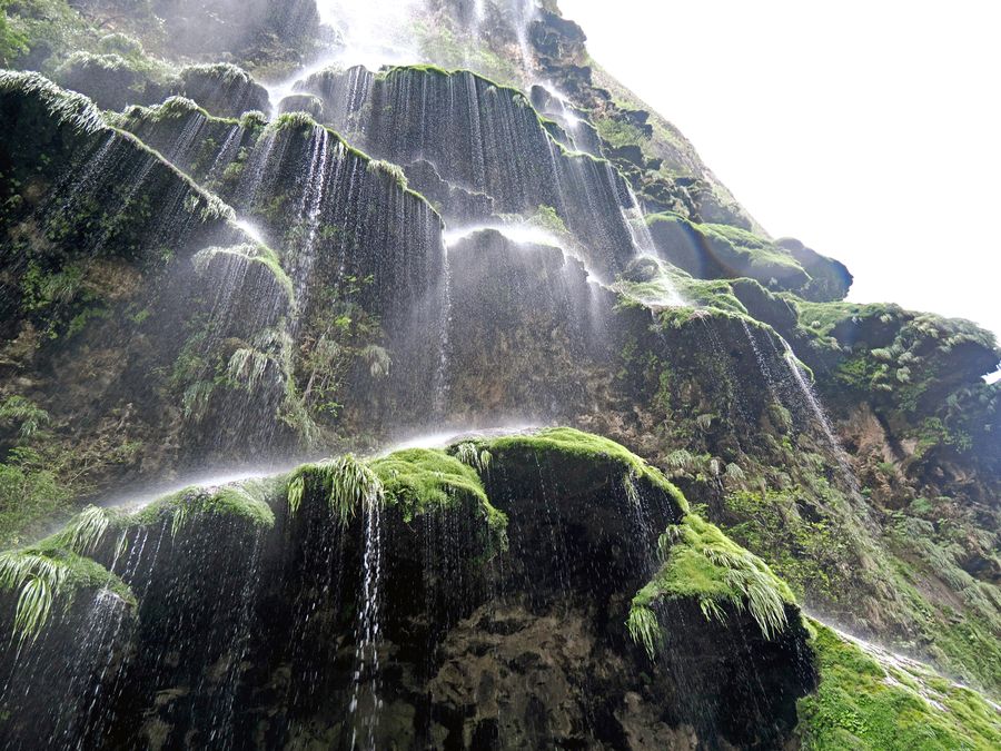 Wodospad w kanionie Sumidero