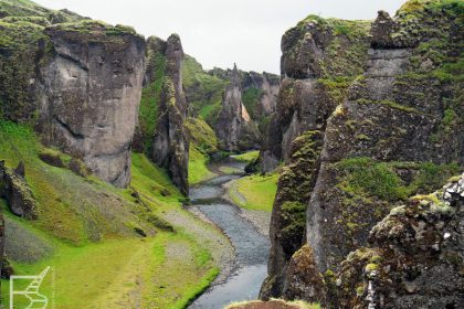 Kanion Fjaðrárgljúfur, Islandia