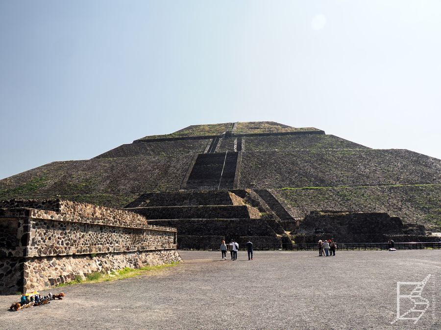 Piramida Słońca w Teotihuacán