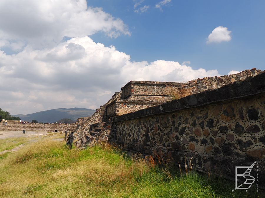 Dawne zabudowania w Teotihuacán