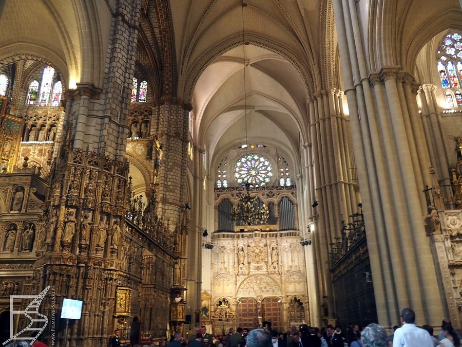 Wnętrza Katedry w Toledo