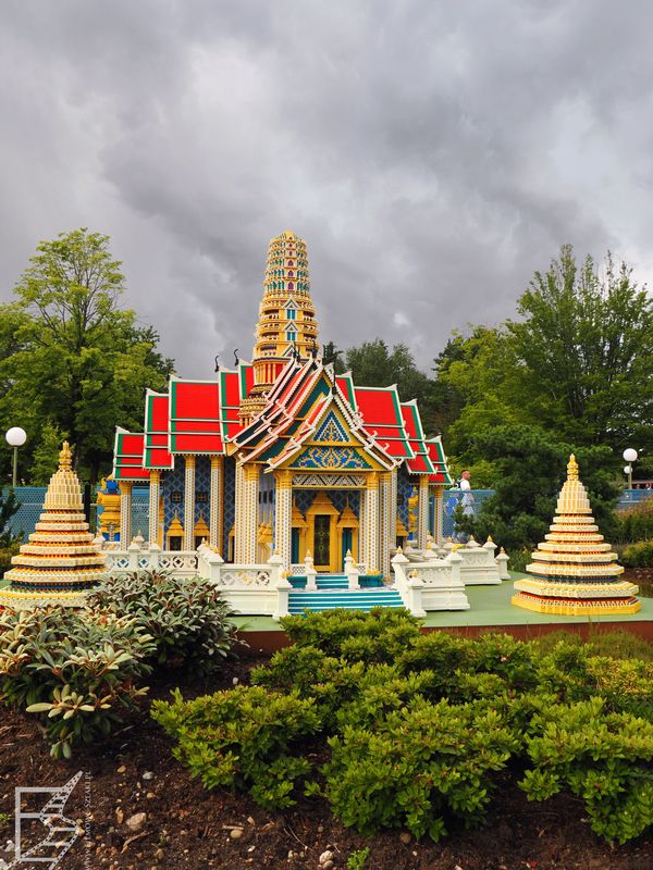 Świątynia w Pałacu Królewskim w Bangkoku (Legoland w Billund)