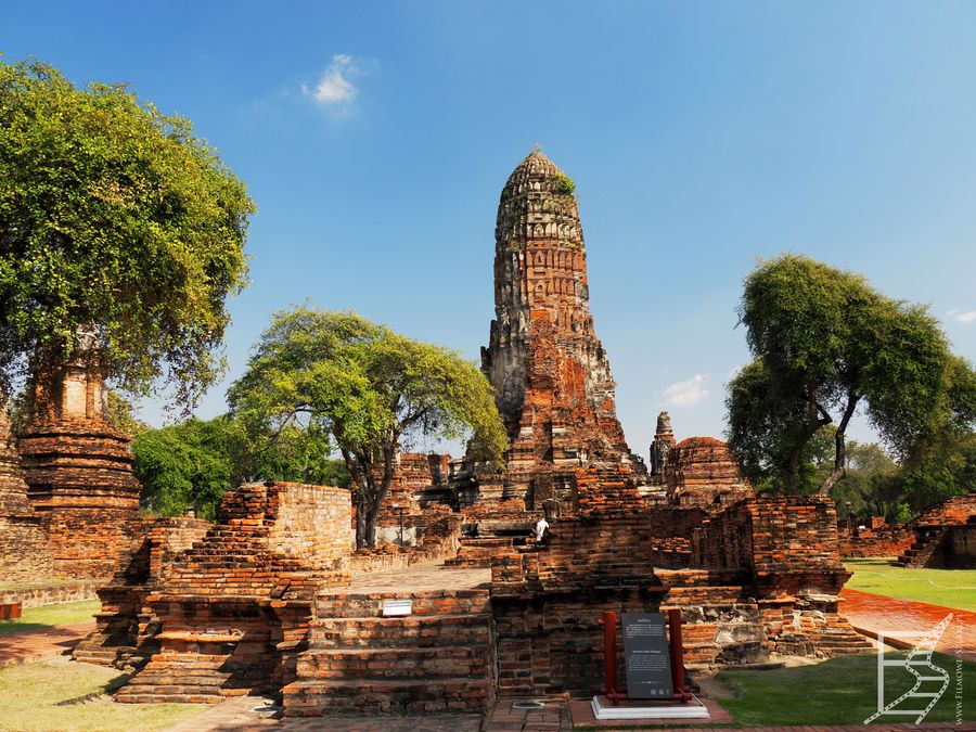 Wat Phra Ram w całej okazałości (Ajutthaja)