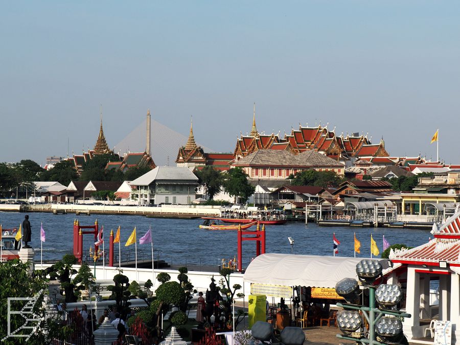 Bangkok, widok na Wielki Pałac
