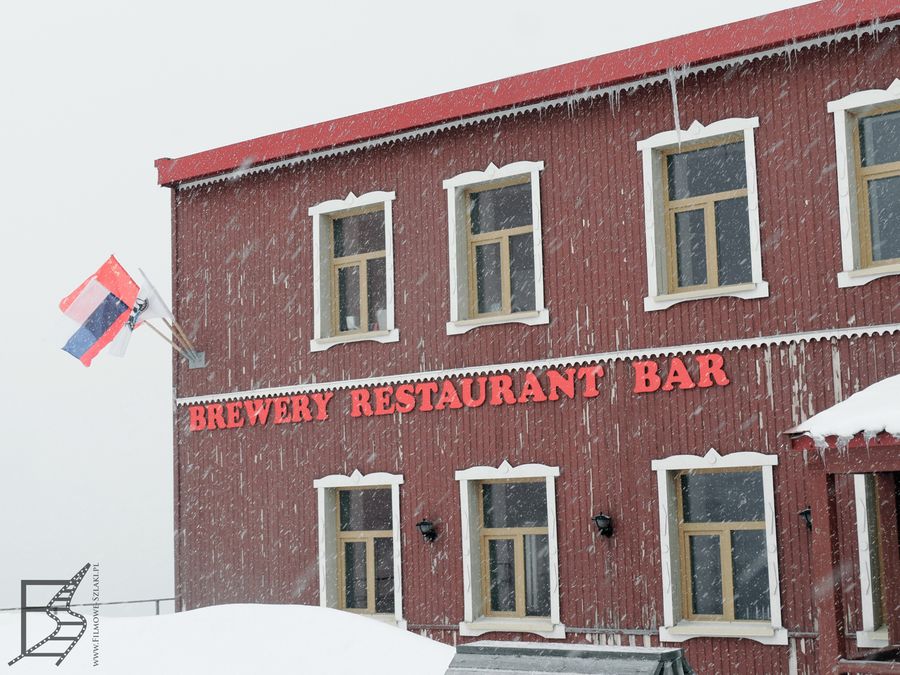 Nawet tutaj znajduje się lokalny browar z barem