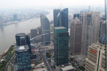 Szangaj, widok na Pudong