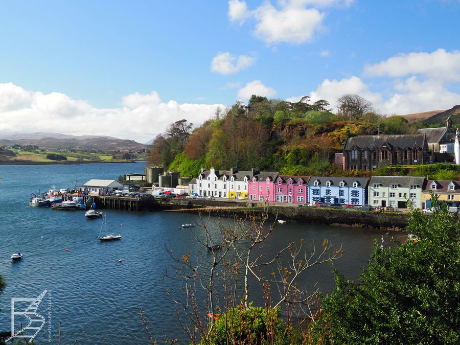 Portree, stolica wyspy Skye