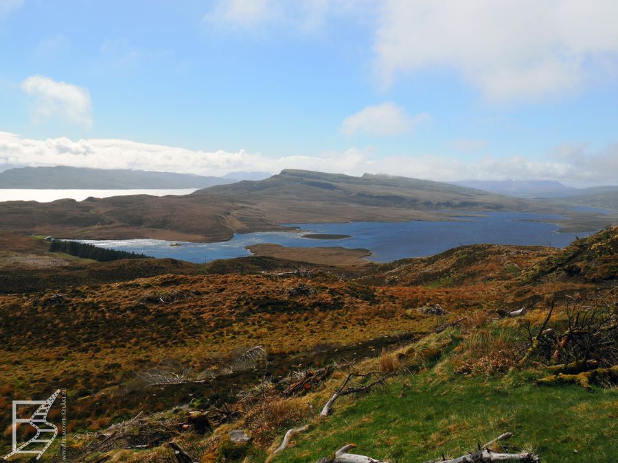 Krajobraz wyspy Skye