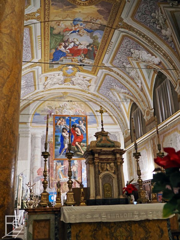 Kościół świętego Jana Chrzciciela, przykład baroku w Viterbo