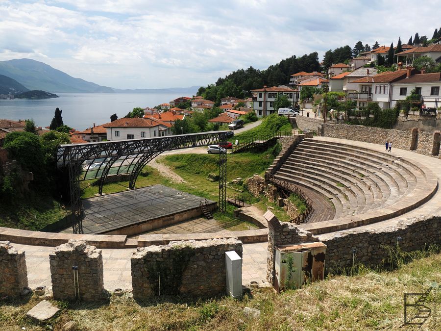 Teatr rzymski to dziś miejsce imprez plenerowych w Ochrydzie