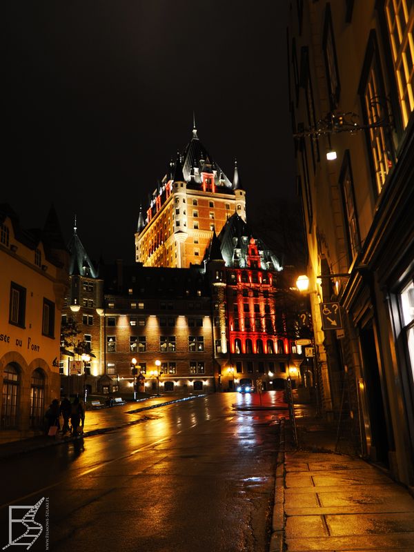 Hotel Fairmont Le Chateau Frontenac w mieście Quebec