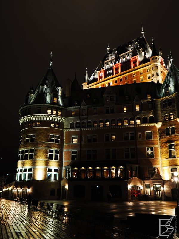 Hotel Fairmont Le Chateau Frontenac i deptak