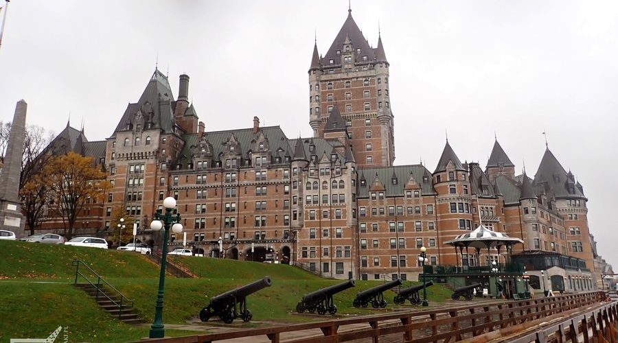 Hotel Fairmont Le Chateau Frontenac w mieście Quebec
