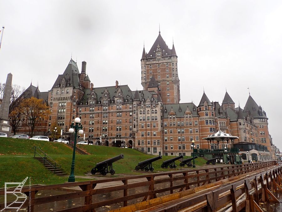 Hotel Fairmont Le Chateau Frontenac w mieście Quebec