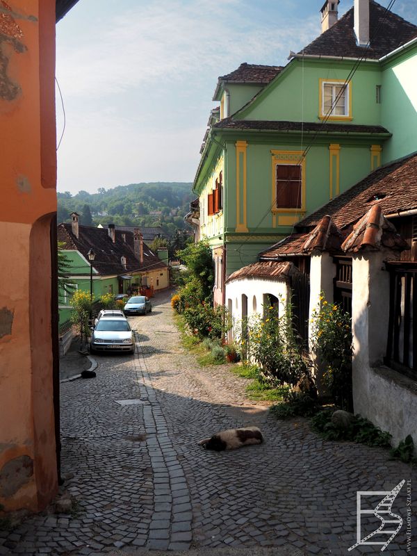 Sighișoara pozostaje jeszcze w wielu miejscach bardzo naturalna