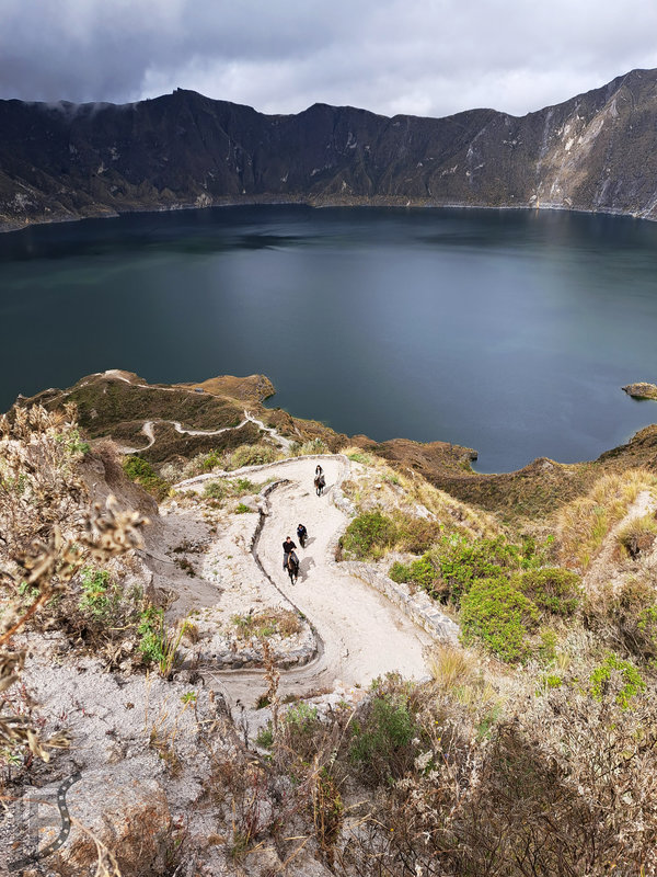 Laguna Quilotoa, Andy w Ekwadorze