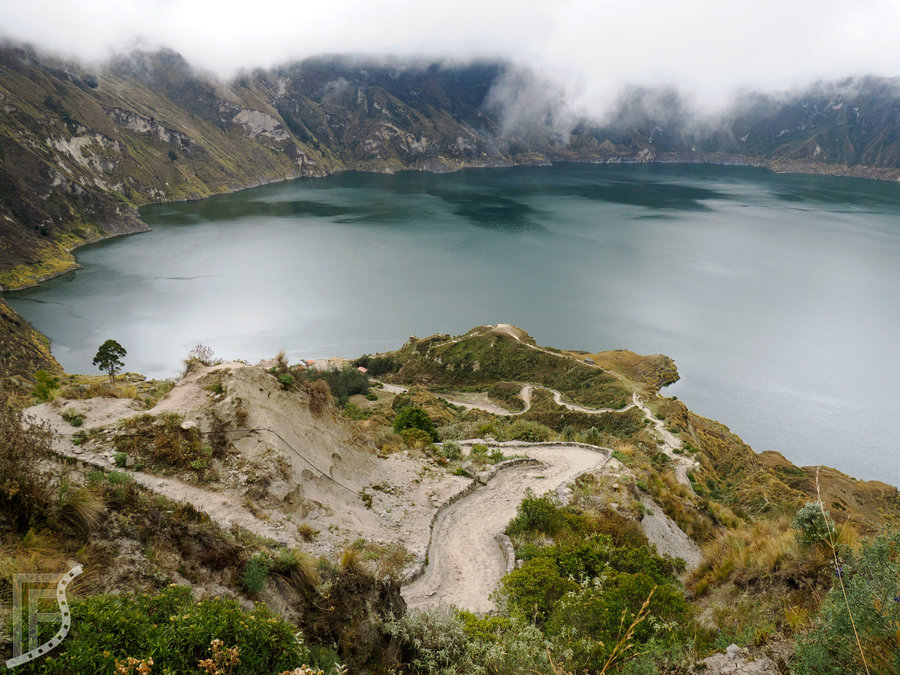 Droga na dół jest trochę kręta