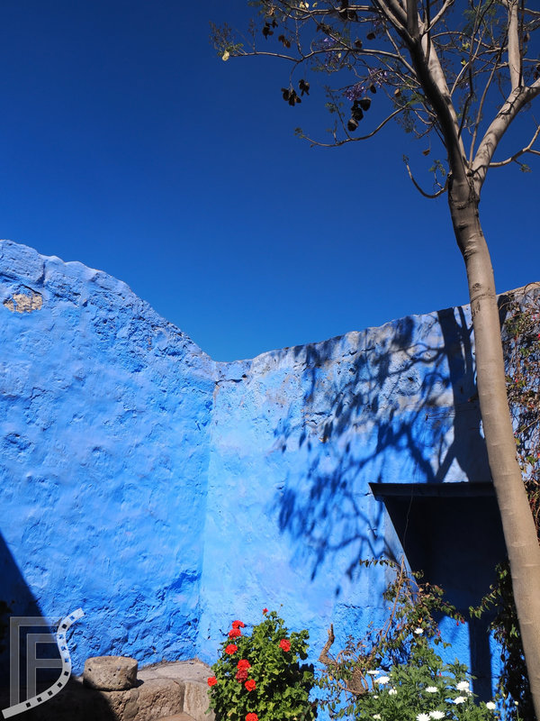 Niebieska część klasztoru