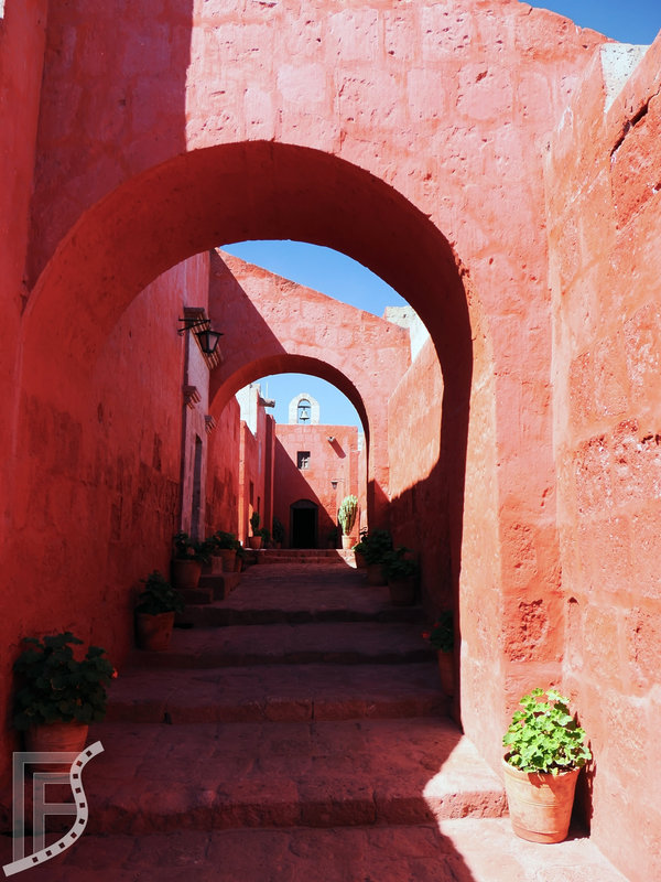 Klasztor św. Katarzyny w Arequipie to labirynt uliczek