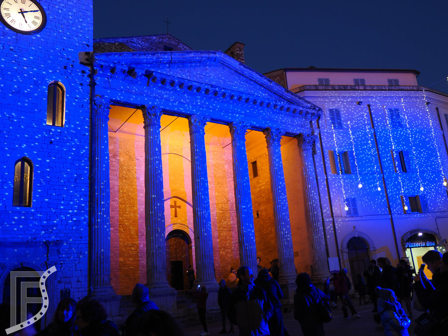 Kościół Santa Maria sopra Minerva wieczorem