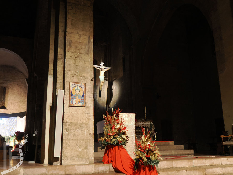 Surowe wnętrza kościoła św. Piotra