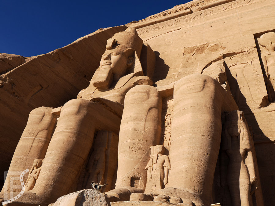 Posągi Ramzesa w Abu Simbel