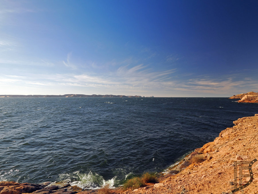 Jezioro Nasera przy Abu Simbel