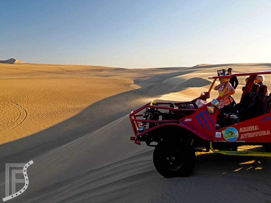 Oaza Huacachina i buggy