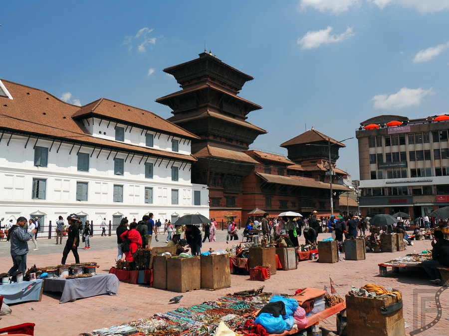 Plac Durbar w Katmandu
