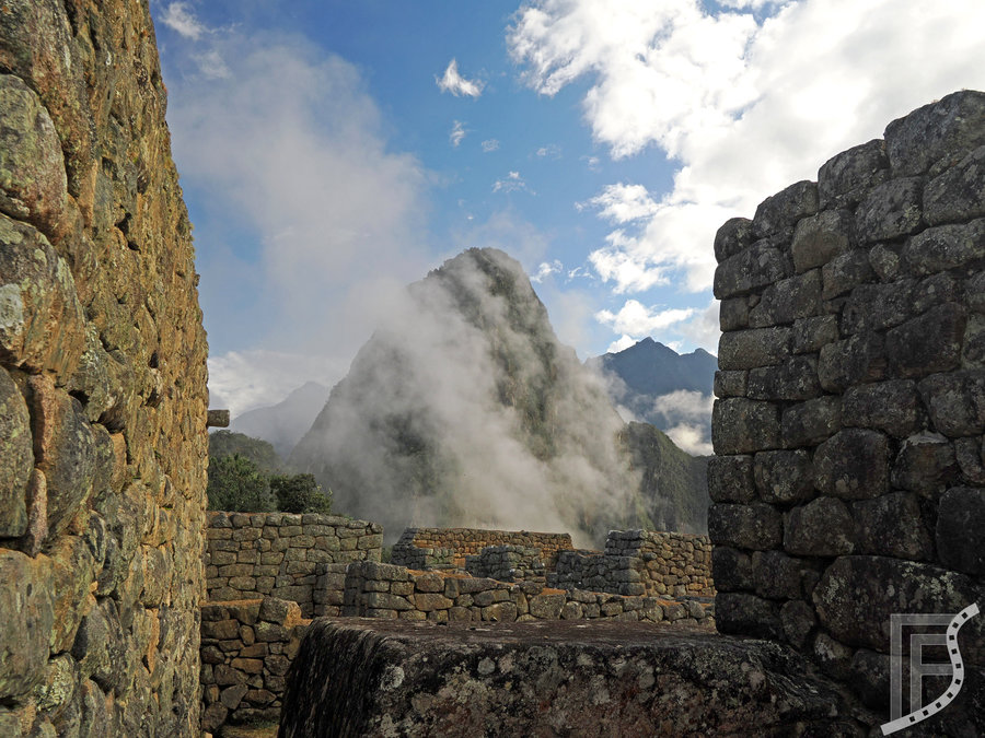 Widok na Huayna Picchu