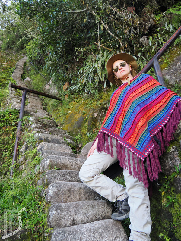 Wchodząc na Wayna Picchu
