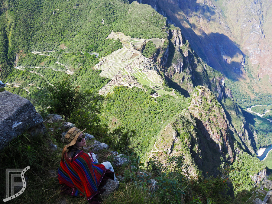 Jeden z najlepszych widoków na Machu Picchu, czyli ze szczytu Wayna Picchu