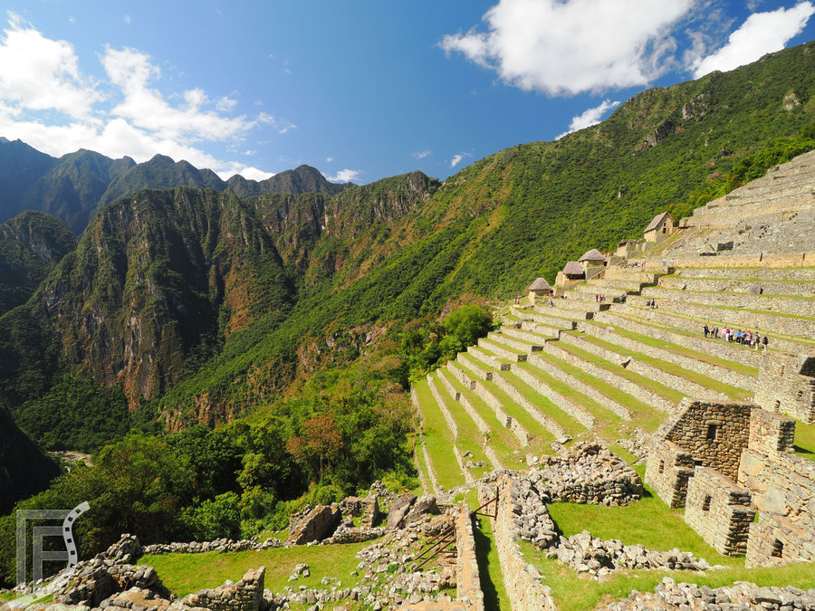 Tarasy uprawne w Andach (Machu Picchu)